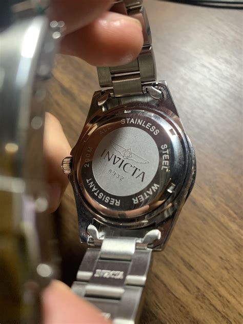 invicta watch not keeping time.